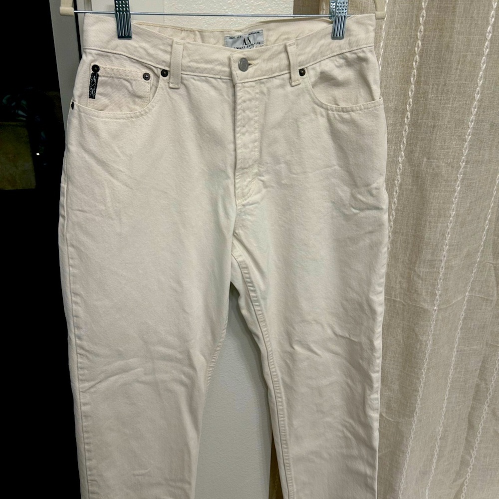 Vintage 1991 Armani Exchange straight leg jean